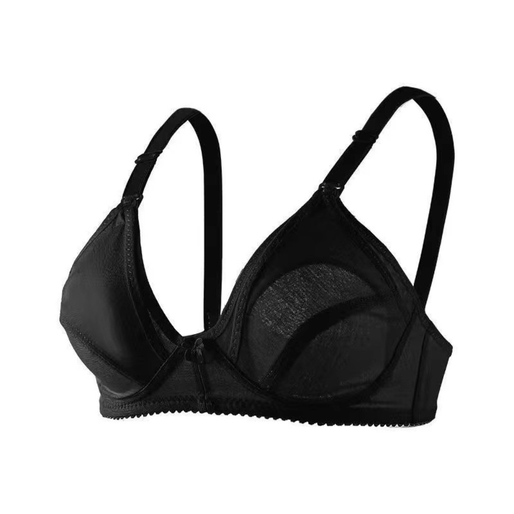 Nursing Bra Sleep - コットン製マタニティ授乳ブラ、ワイヤーなし、プラスサイズ、授乳ブラレット、オープンブレストデザイン、スリープアンダーウェア、ママ用オープンブレストブラ
