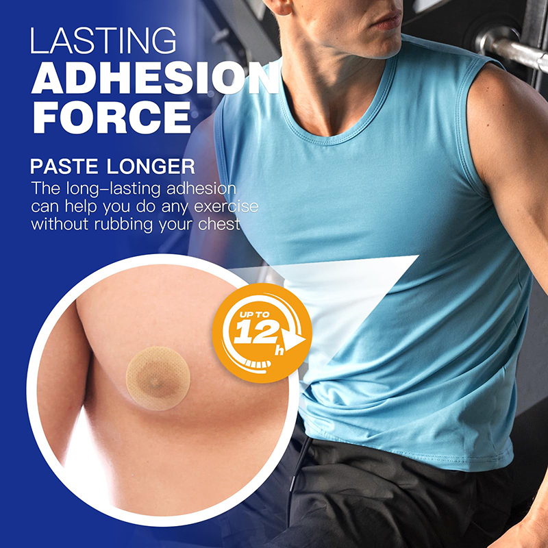 200 個目に見えない男性乳首カバー防水跡のない胸ステッカー - Nipple Cover Pasties のレビューと価格