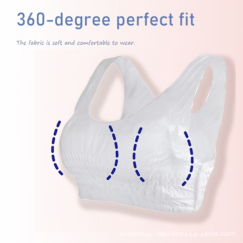 授乳用使い捨て授乳ブラジャー 2 個、柔らかく通気性のある着 - Nursing Bra Sleep のレビューと価格