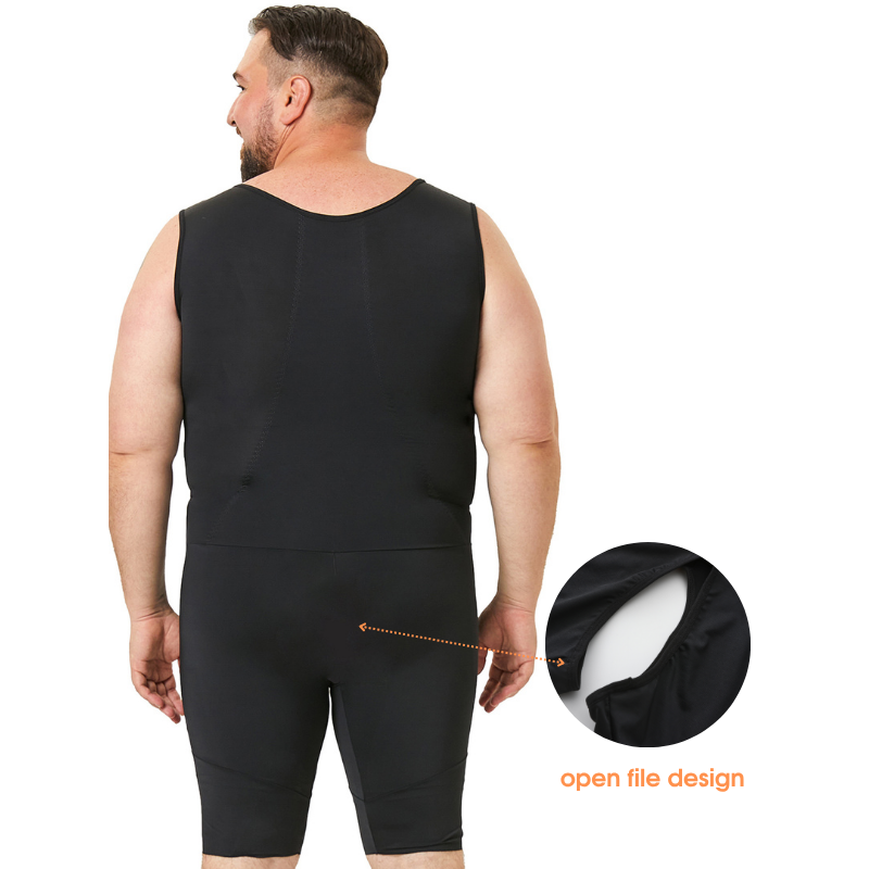メンズシェイプウェアボディスーツおなかコントロール太ももシェ - Shapewear Bodysuit Firm のレビューと価格
