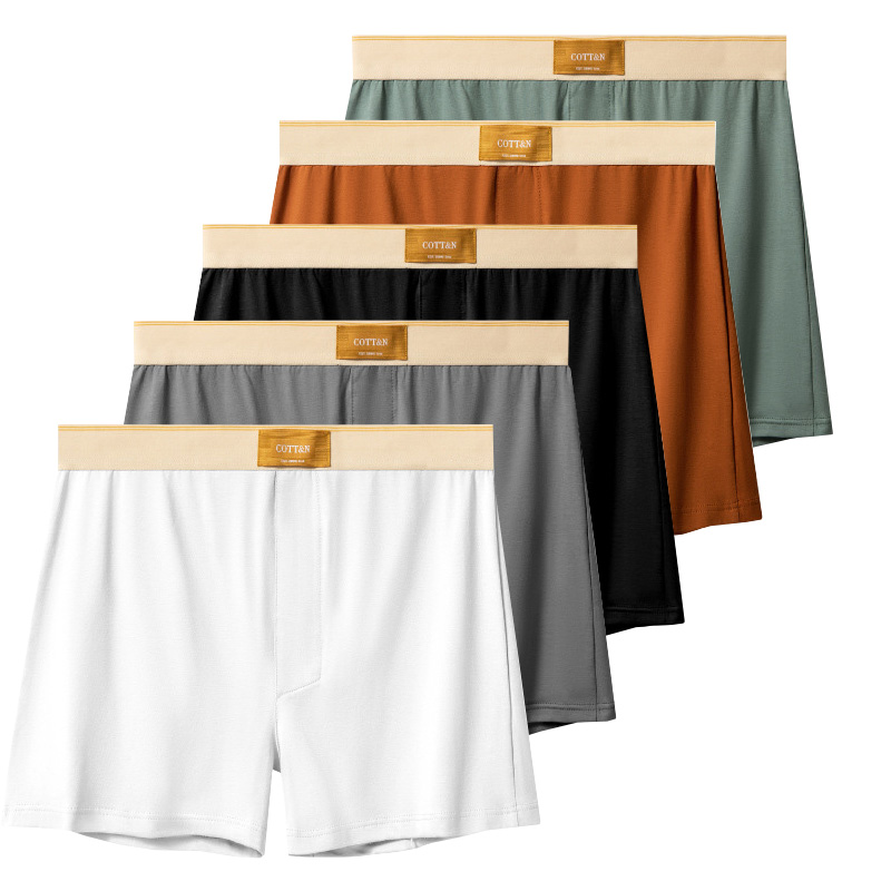 4 個男性矢印パンツ男性綿ボクサーショーツルーズミッドウエス - Boyshort Underwear のレビューと価格
