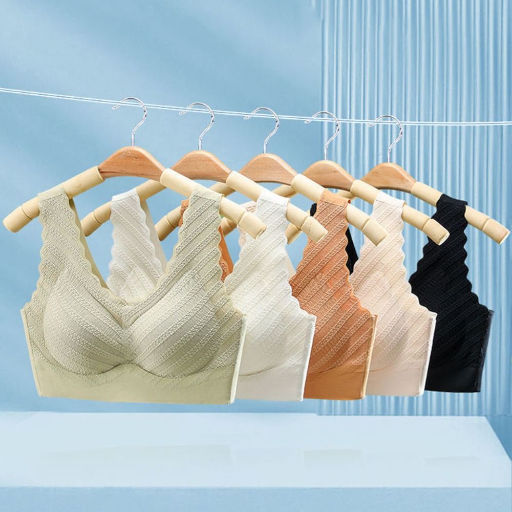 シームレスバブルレースブラ、プラスサイズ幅広バンド、プッシュ - Nursing Bra Sleep のレビューと価格