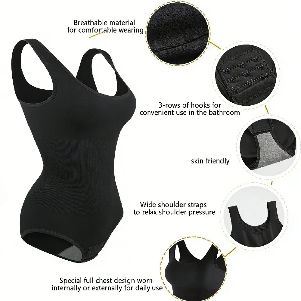 1枚入り、女性用、ボディラインを整える、シームレスな腹部引き - Shapewear Bodysuit Firm のレビューと価格